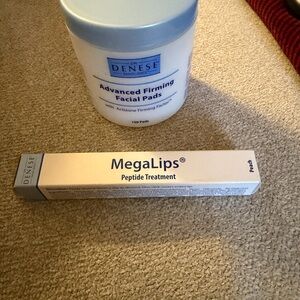 Dr. Denese Bundle-Advanced firming face pads & MegaLips Peptide - Peach